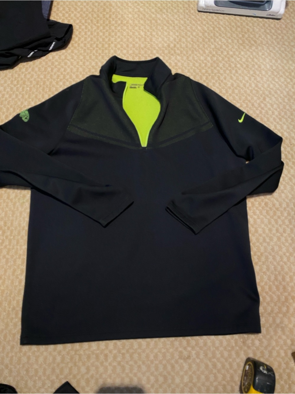 NIKE GOLF 779803 THERMA-FIT HYPERVIS 1/2-ZIP xl